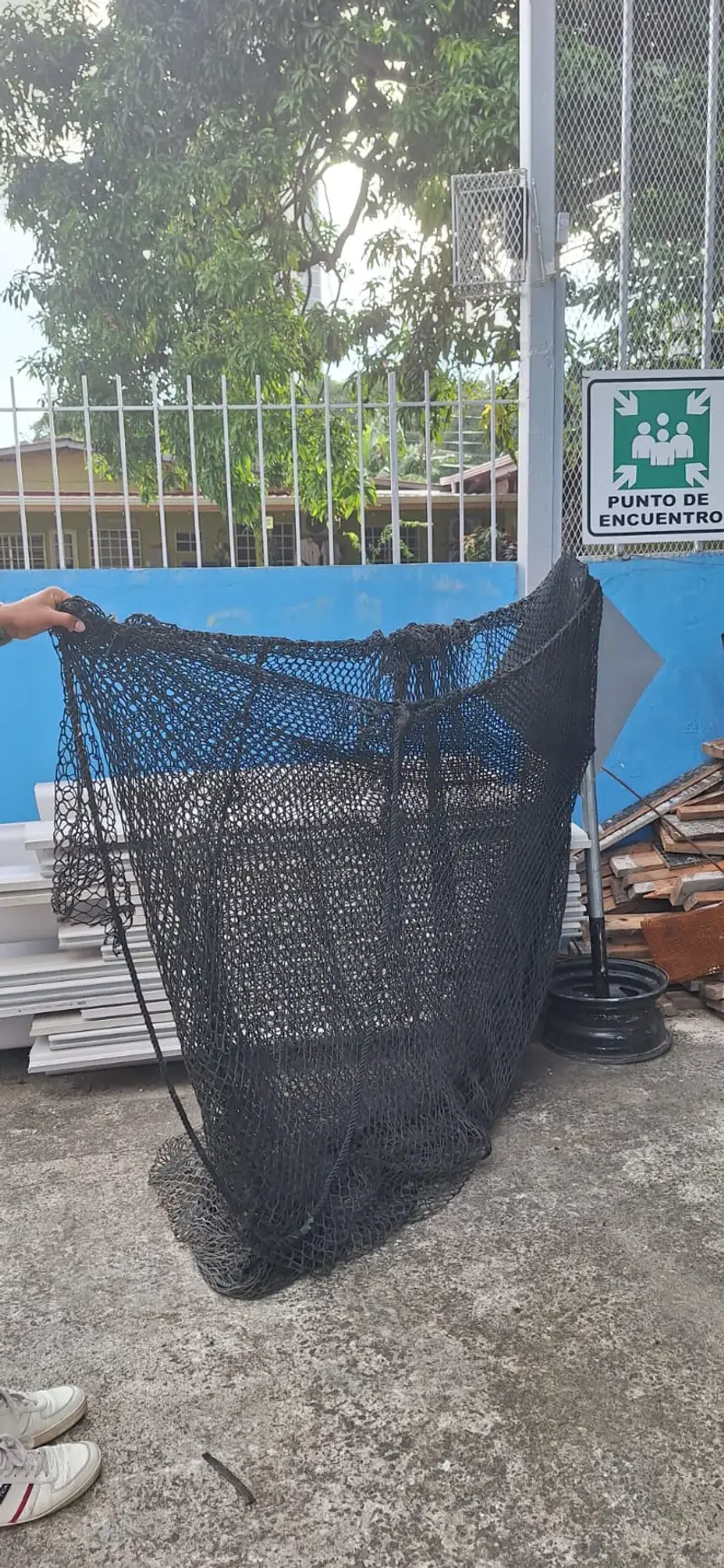 Construction works with rock bags across multiple Panama sites — photo 12
