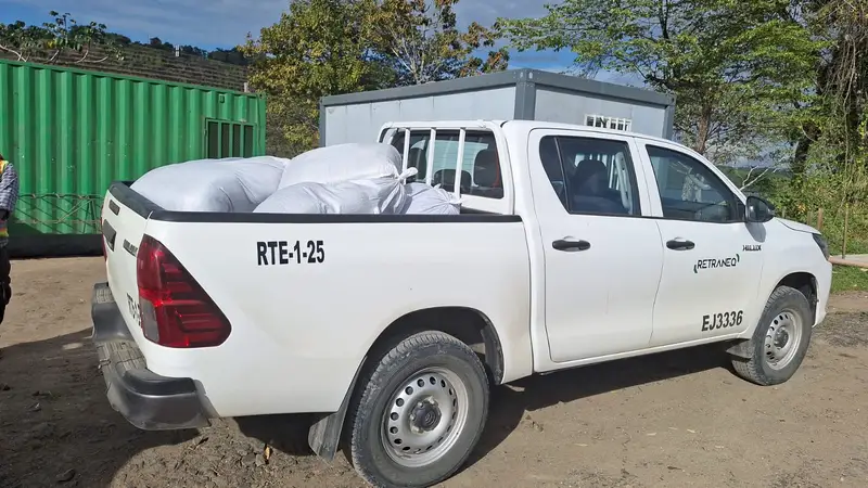Construction works with rock bags across multiple Panama sites — photo 14
