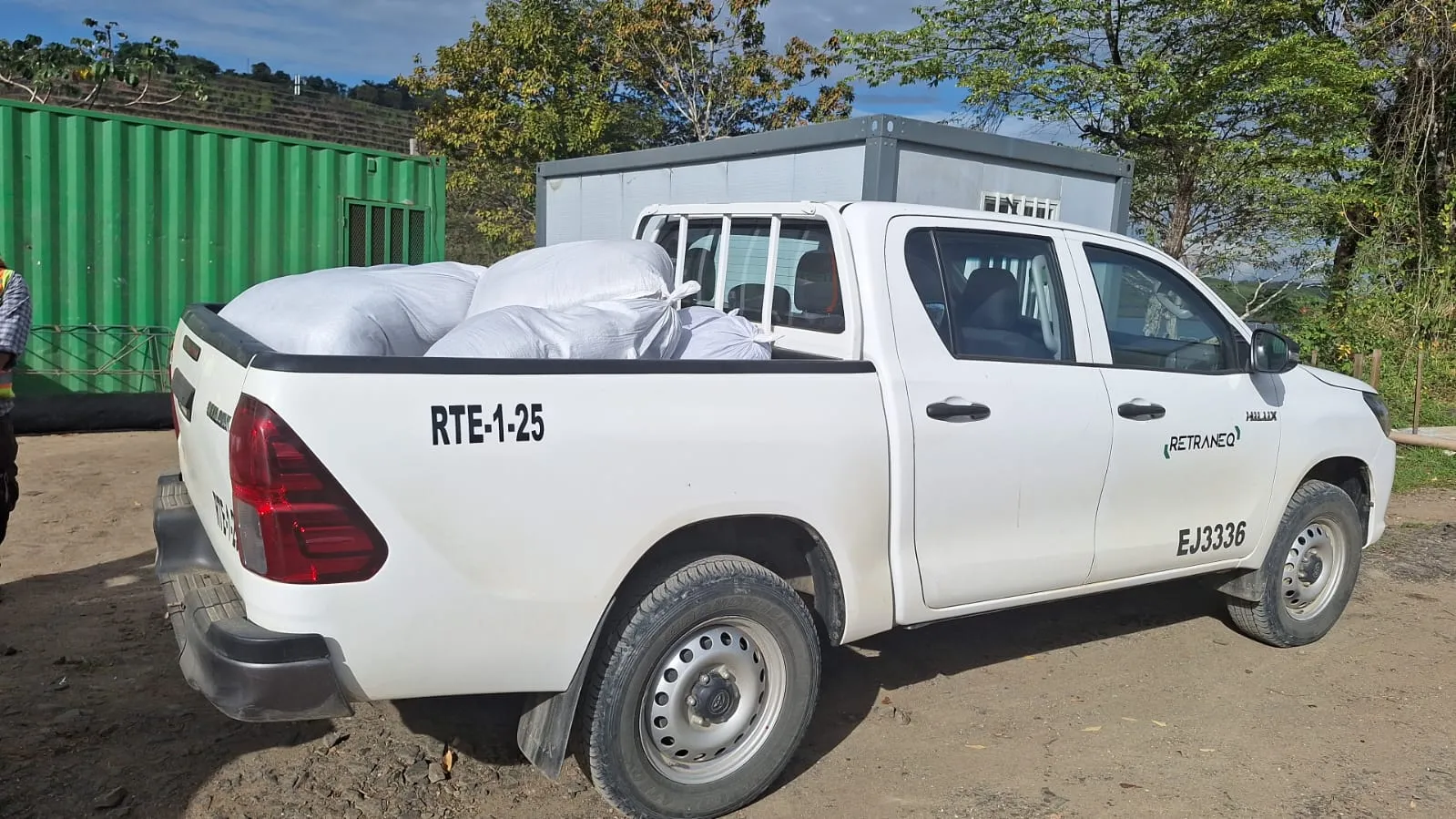 Construction works with rock bags across multiple Panama sites — photo 14